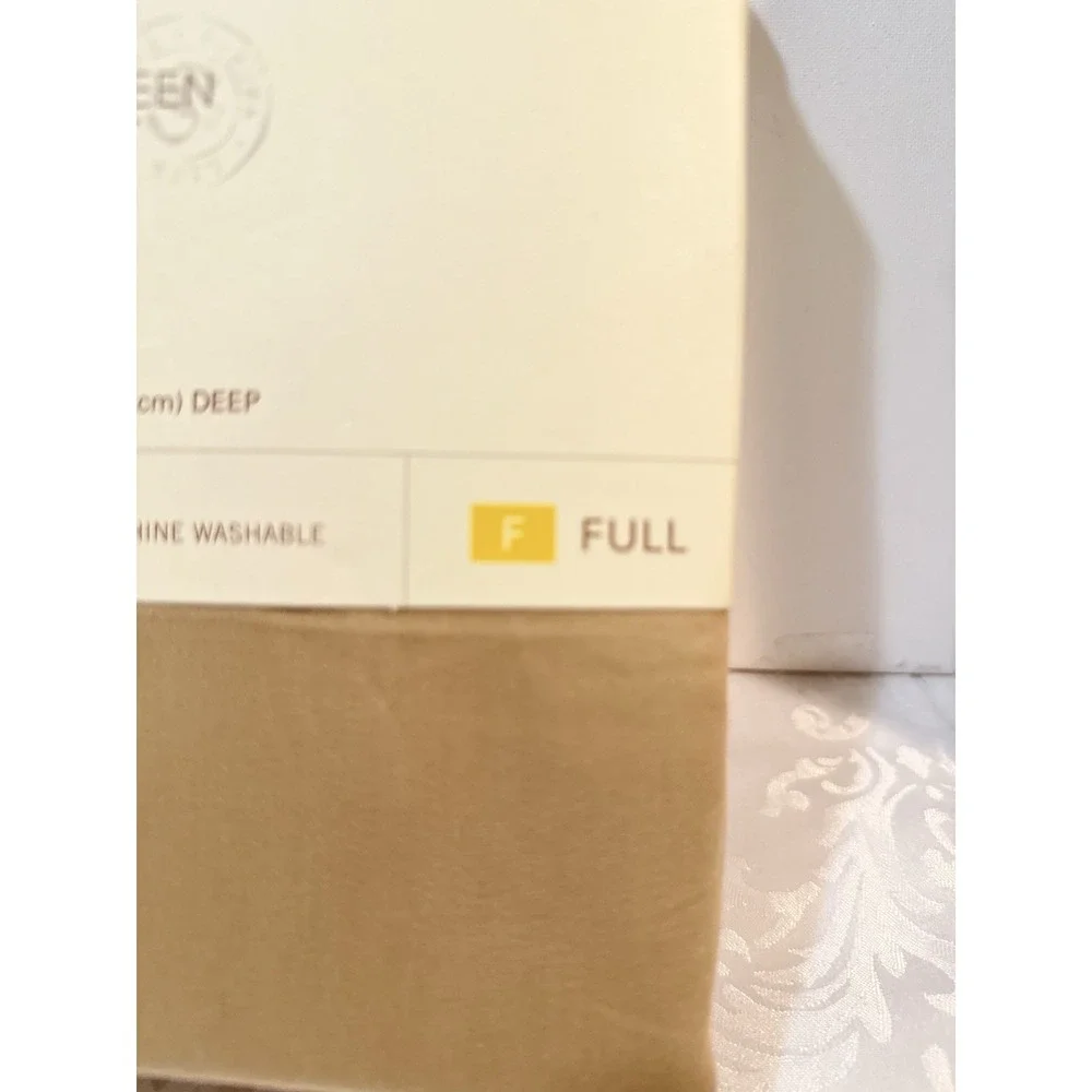 Sonoma Life + Style 100% Cotton Sateen 400 Count Full 4 Piece Sheet Cornstalk